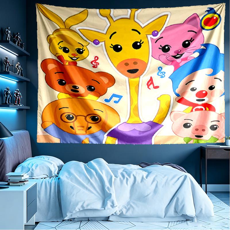 Plim Plim Print Tapestry, Lightweight Wall Hanging, for Bedroom, Dorm, Living Room, Home Art Decor, Birthday Christmas Gift for Friends