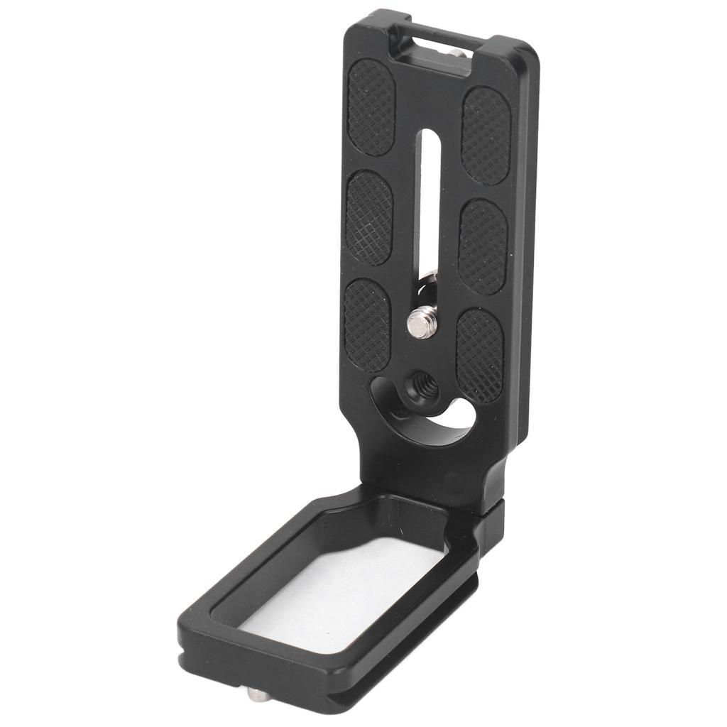 Camera L Bracket Vertical Horizontal Switching Aluminium Alloy Soft Silicone Cushion Quick Release Plate for Camera