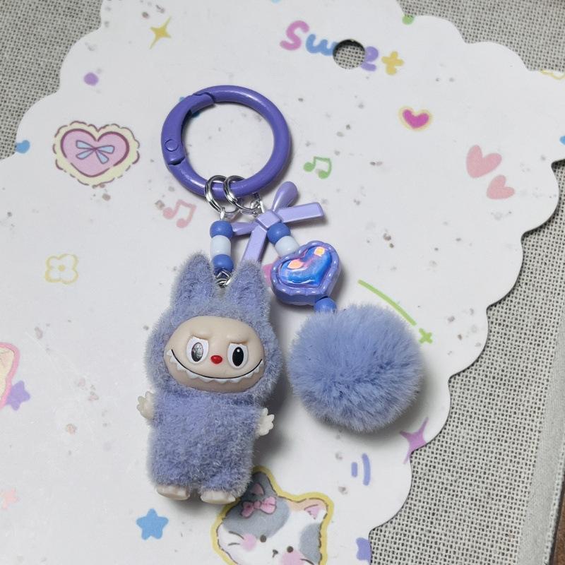 Keychain Vinyl Cute Grain Baby Walking Bag Mobile Phone Pendant Cute Keychain