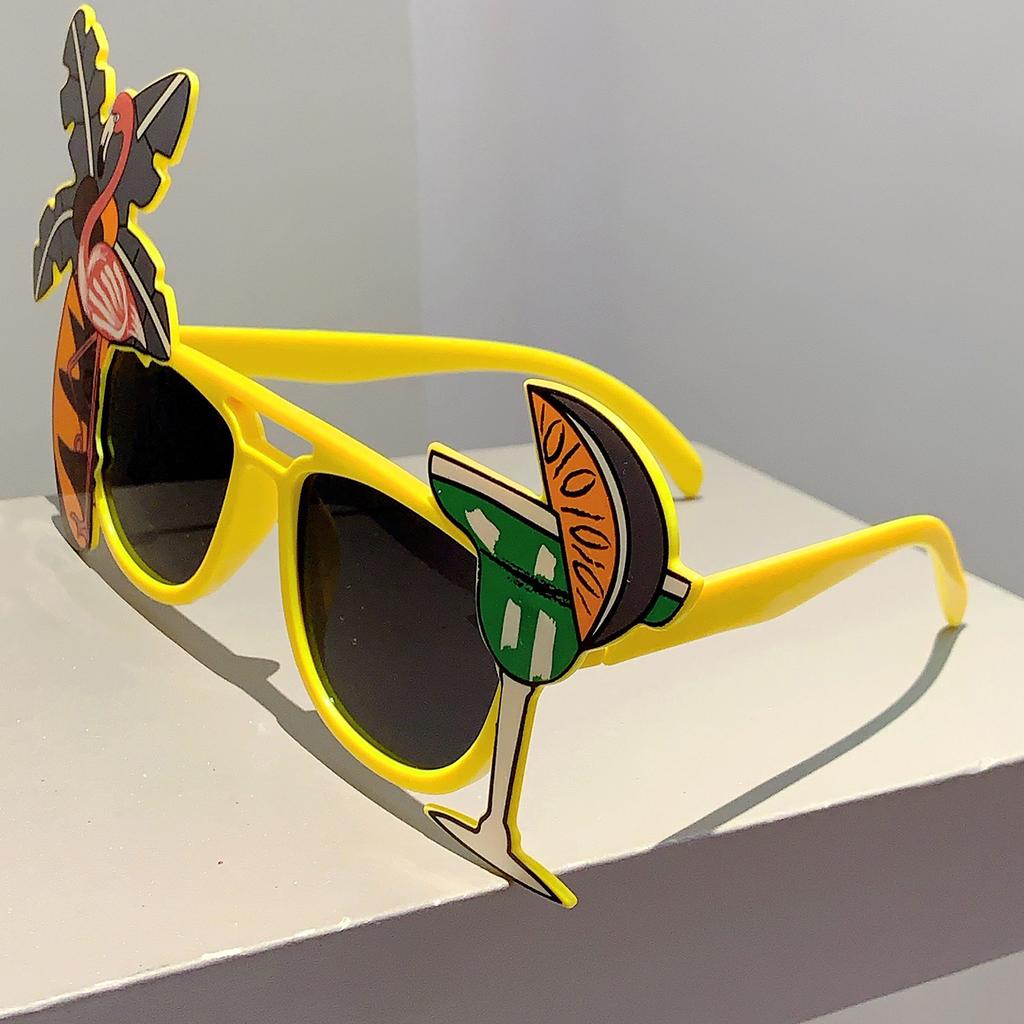 Funny Party Adults Prop Glasses Po Decor Hawaii Beach Fancy Sunglasses Sunflower Shaped Fashion Glasses for ladies