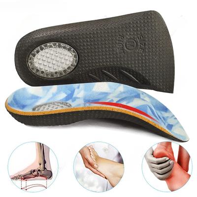 Correction of 3/4 Flat Foot Orthopedic Insole for Arch Support Men's/women's Shoes Orthopedic Insole Gel Soles Plantar Fasciitis