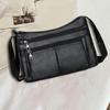 Women Shoulder Bag Soft PU Leather Crossbody Bag Simple Stylish Female Travel Tote Bag for Street Party Commuting Travel Spring