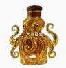 Octopus Shaped Glass Whiskey Decanter Unique Handcrafted Bottle for Spirits Liquor Bar Home Decor Gift Display