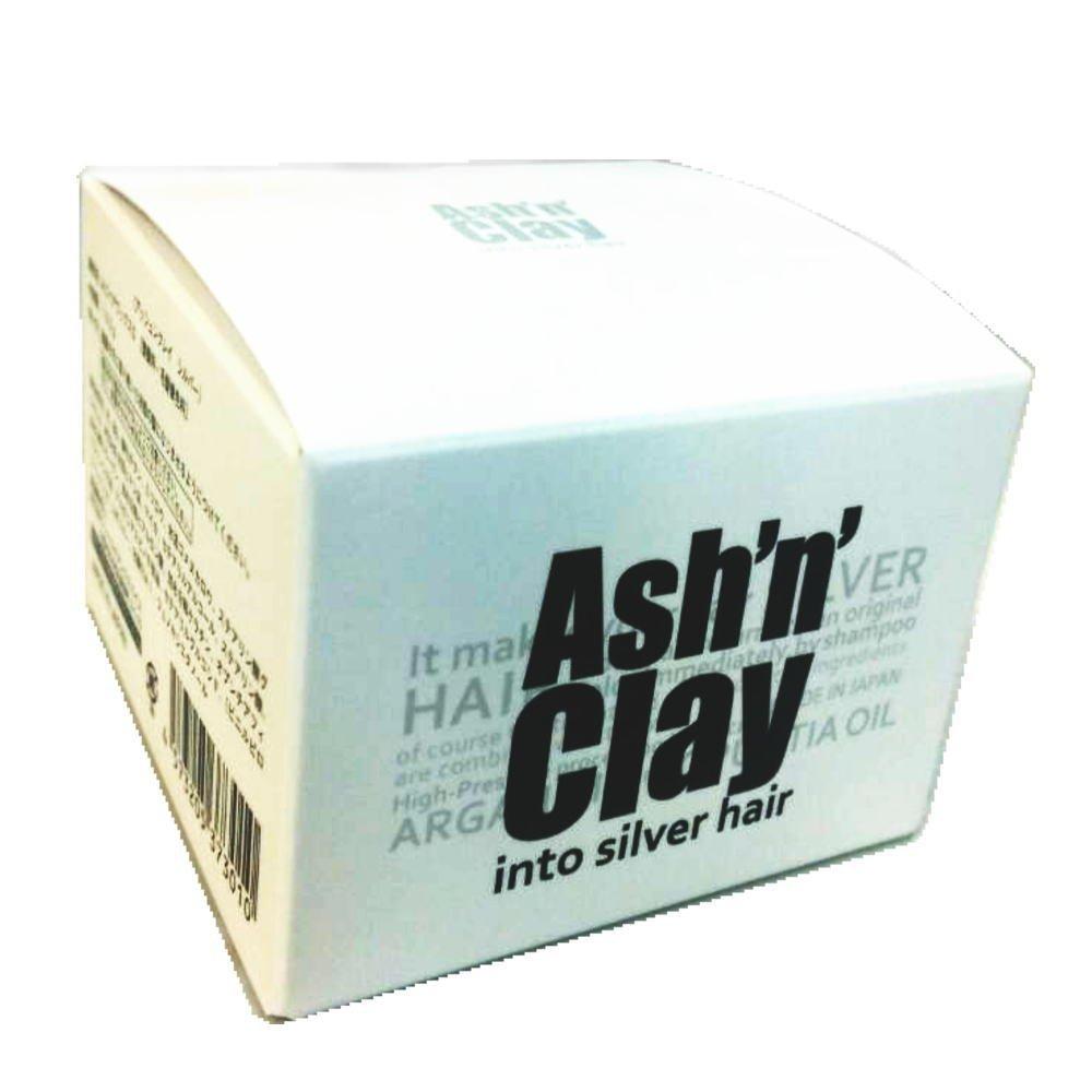 

Ashn Clay Silver Large Capacity 100g Silver Hair Wax S Hair Styling Product/Hair Coloring Product [Professional Salon/Beauty Salon Product]