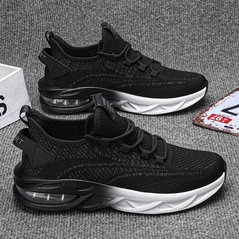 MAEDEF Man Sport Shoes Breathable Training Sneakers Mens Gym Shoe Non Slip Athletic Tennis Shoes for Men Walking Running Shoes