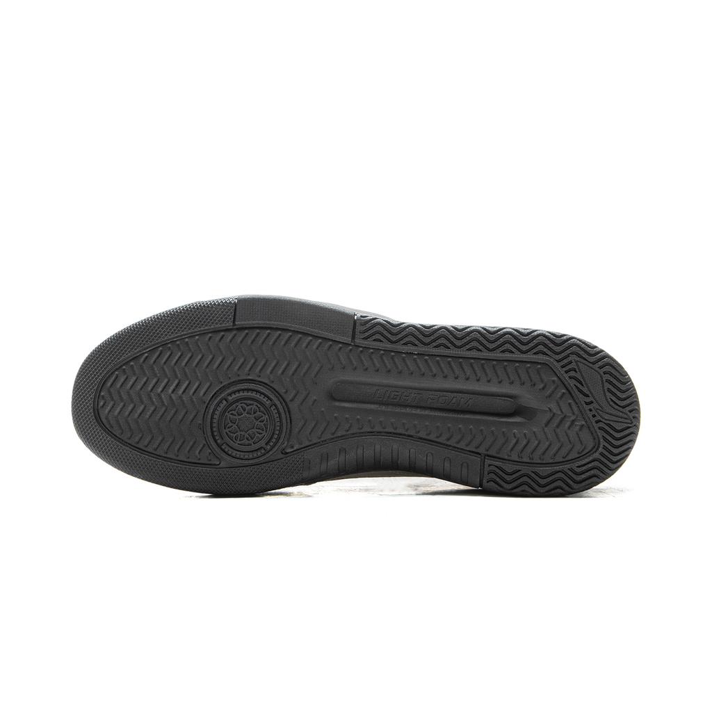 Li Ning Moon Glaze Slip Resistant, Abrasion Resistant, Breathable Low Top Skateboard Shoes Men's Muted Grass Black AGCV333-5