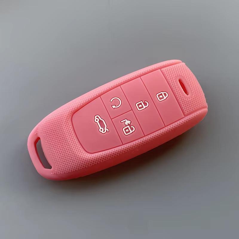 Silicone Car Key Case Cover for Gac New Energy Trumpchi Aion S V Y LX Car Accessories Car-Styling Shell Keychain Protection