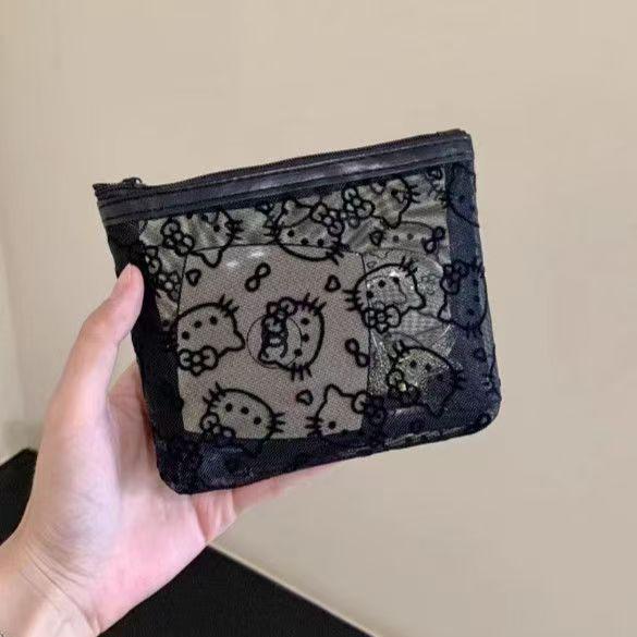 

Cute Kitty Mesh Makeup Bag – Portable, Durable, Dirt-Resistant Handbag