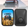 Truck Back Shot for Large and Agricultural and Construction Super Wide Reduces Blind Lane and Rear X 16 Cm Mirror, 8.4-inch, Square, Medium-Sized
