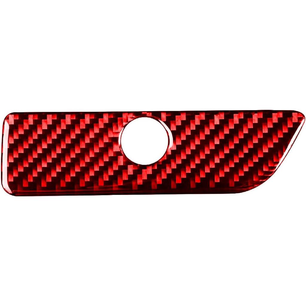 Real Carbon Fiber Car Central Navigation Screen Panel AC Outlet Vent Frame Sticker Compatible with Ford Explorer 2013 2014 2015 2016 2017 2018 2019
