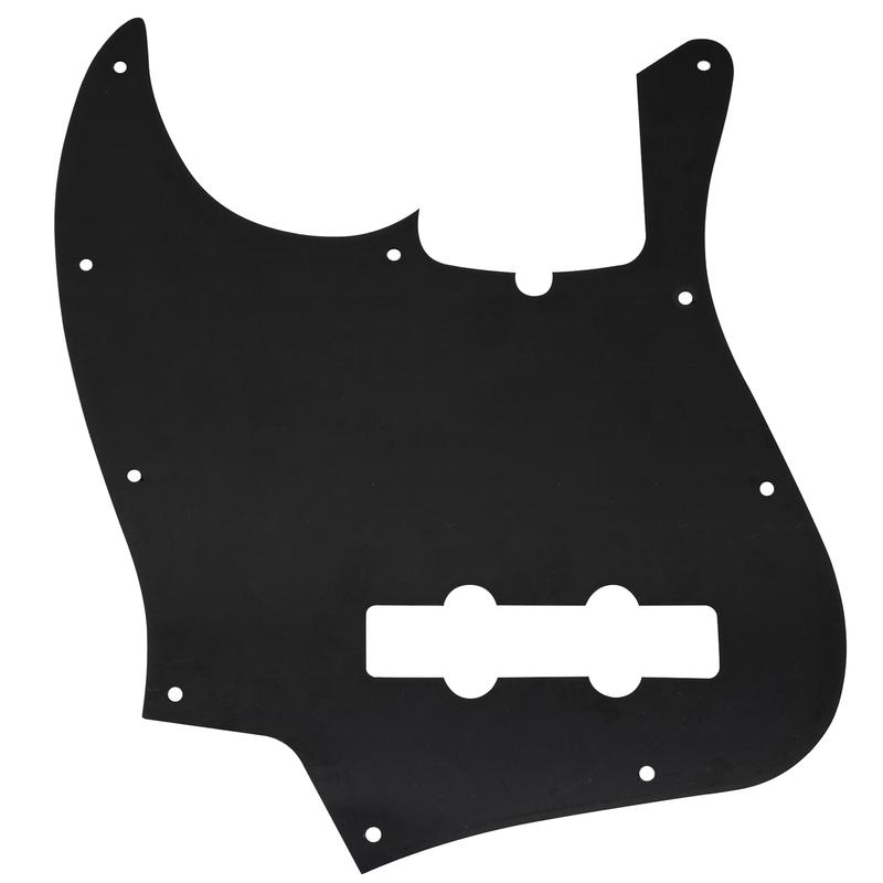 Musiclily Pro 10-otvorový moderní styl J Bass pickguard pro 4-strunný americký Jazz Bass