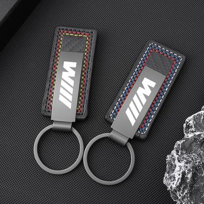 CLUZ8 Prabangus Metalinis Automobilio Emblemos Raktų Pakabukas Raktų Žiedas 1 3 5 7 serijoms X1 X2 X3 X5 X6 G30 G20 G11 G12 F40 Dekoro Aksesuarai