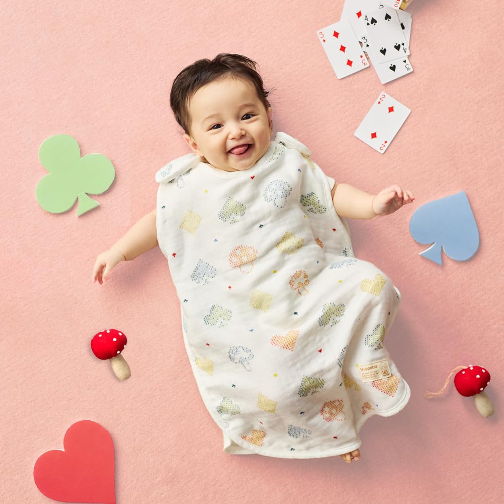 10mois Triple Gauze Baby Cotton Tencel Hoppetta Sleeper, Pique, (25111000)