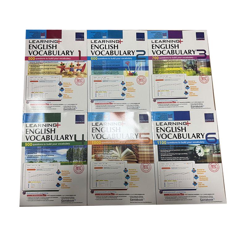 Сингапурский Словарь Sap Learning Vocabulary 6 Книга/набор 1-6 классы Английские Книги 6 Books