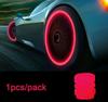 1/20pc Luminous Valve Caps Fluorescent Night Glowing Car Decor Universal Motorcycle Bicycle Dustproof Tyre Valve Decorative Stem