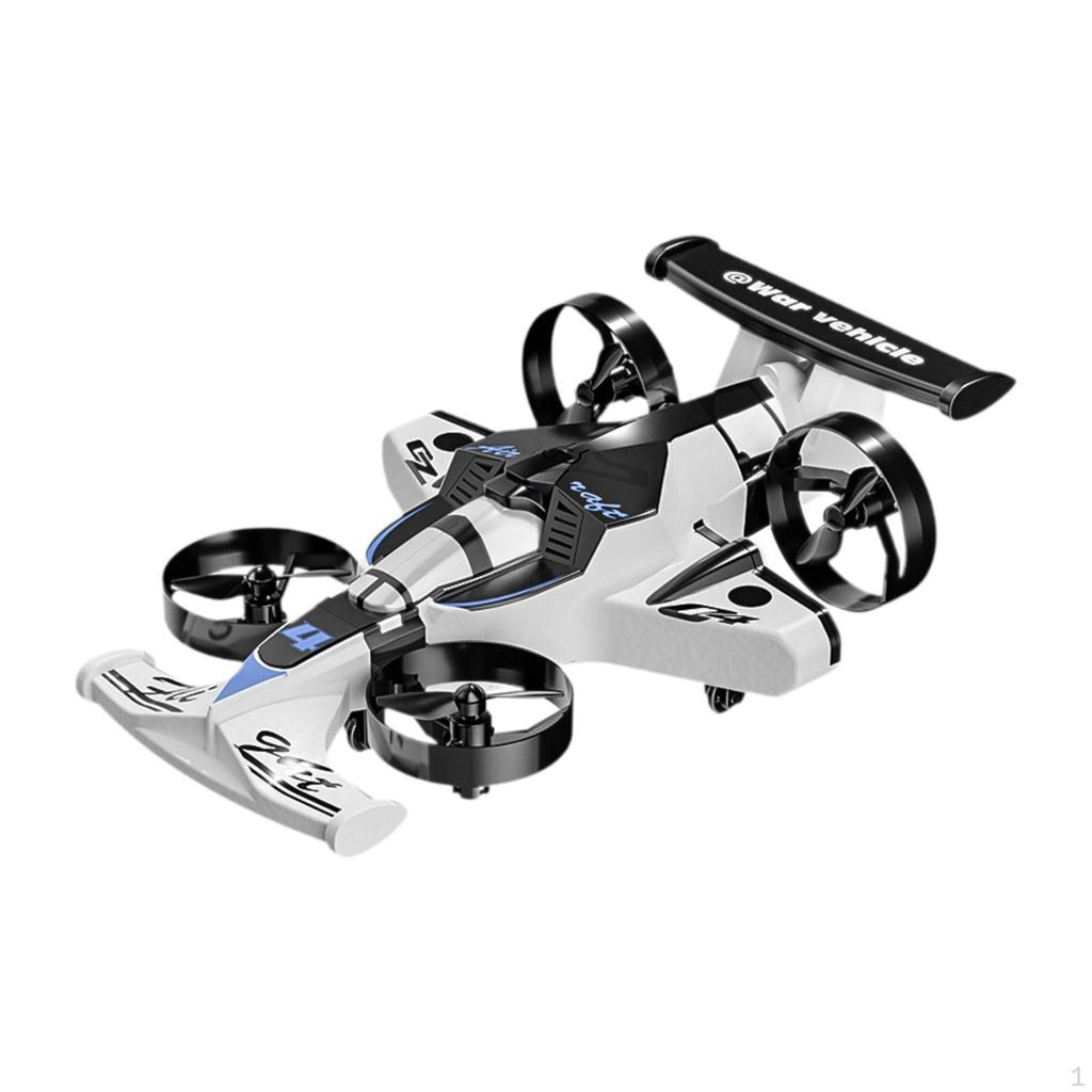 RC Quadcopter Electric Aircraft Headless Mode 2in1 Mini Drone Car Children Toy for Adult Boys