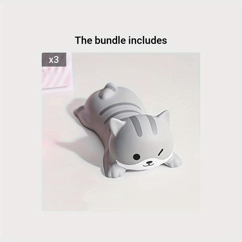 Ergonomic Wrist Rest Support - Cute Slow Rising PU Mouse Pad - Perfect for Computer Desks & Office Supplies