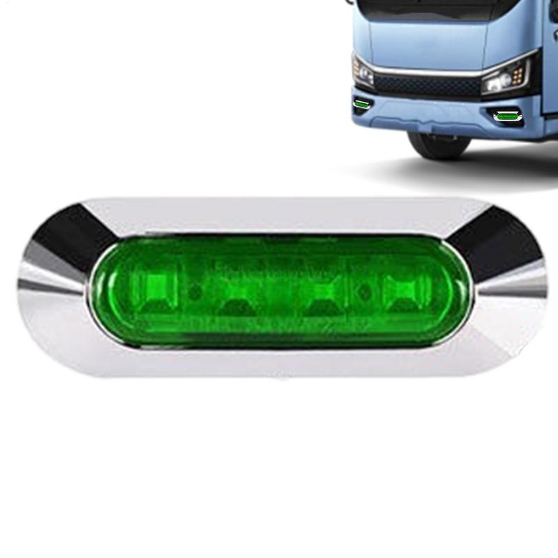 Side Marker Light 12v 24v LED Truck Lighting Parking Side Lights Orange Marker Lamps Trailer Truck Marker Lights Universal