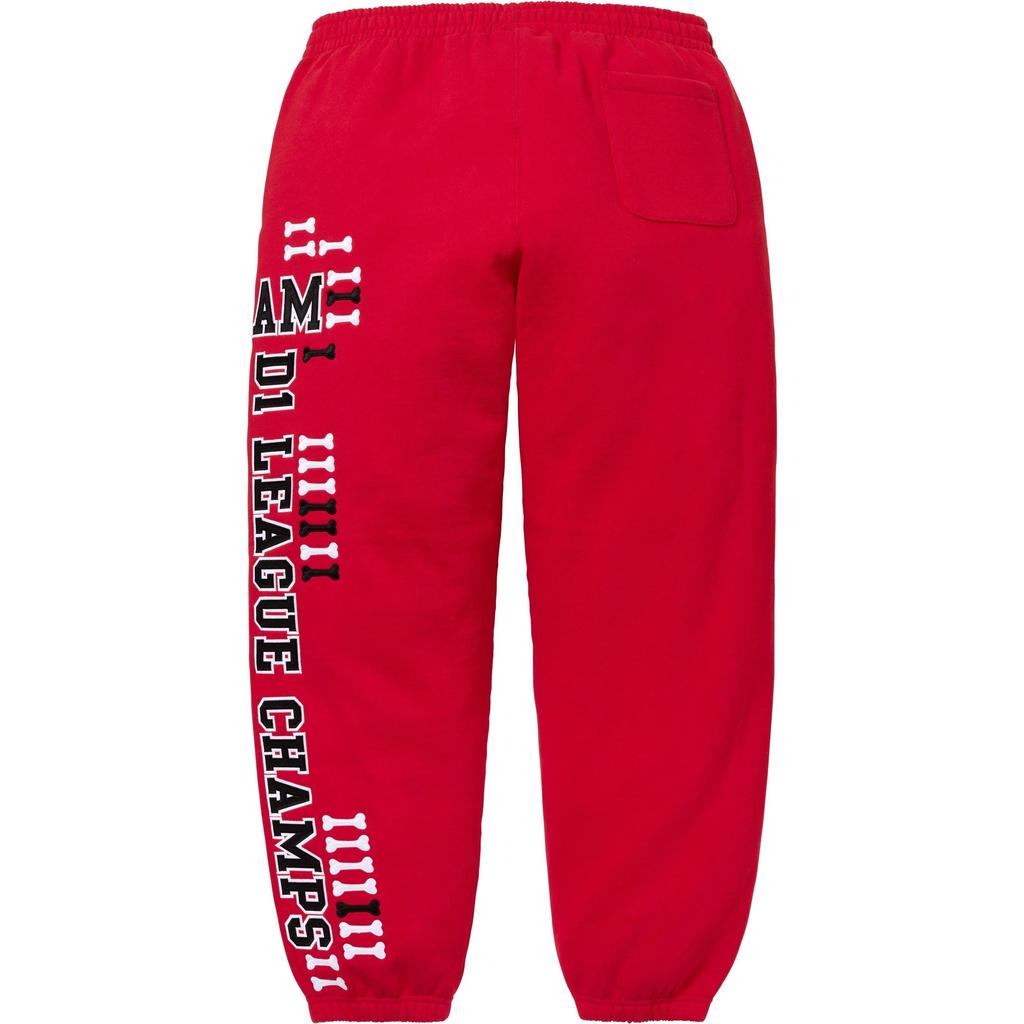 Supreme FW25 WEEK4 League Champs Sweatpant Knitted Sweatpants Unisex SUP-FW25-187