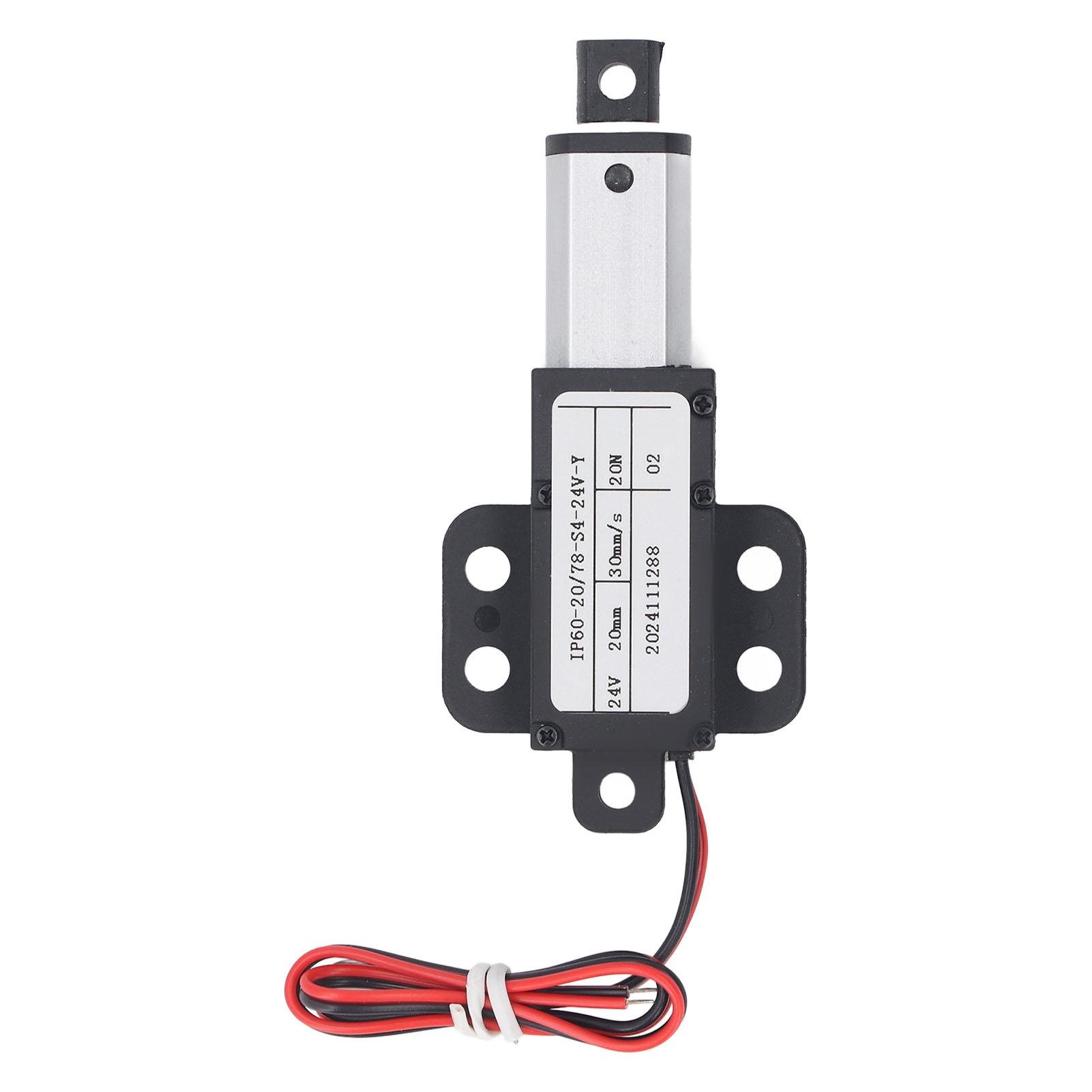 

Mini Electric Linear Actuator 24V 20mm Stroke 20N 30mms Water Proof Linear Actuator for Machinery