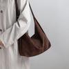 Bags Women's New Women's Bags Autumn and Winter One-shoulder Crossbody Bags Casual Fashion Retro Suede Tote Bags