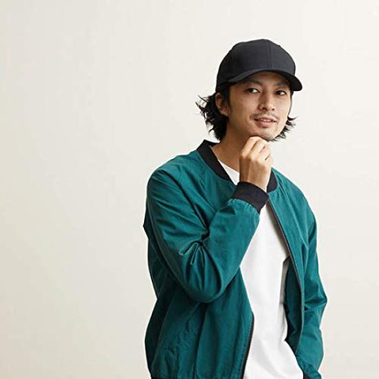 FLEXFIT Flexfit Twill Keps Hatt för Män och Kvinnor Djup Djup (Svart/Svart)