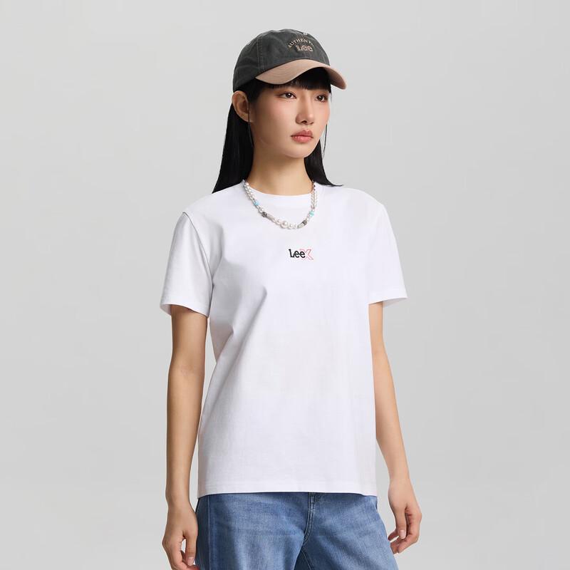 Lee Unisex Small Logo Crewneck T-Shirt