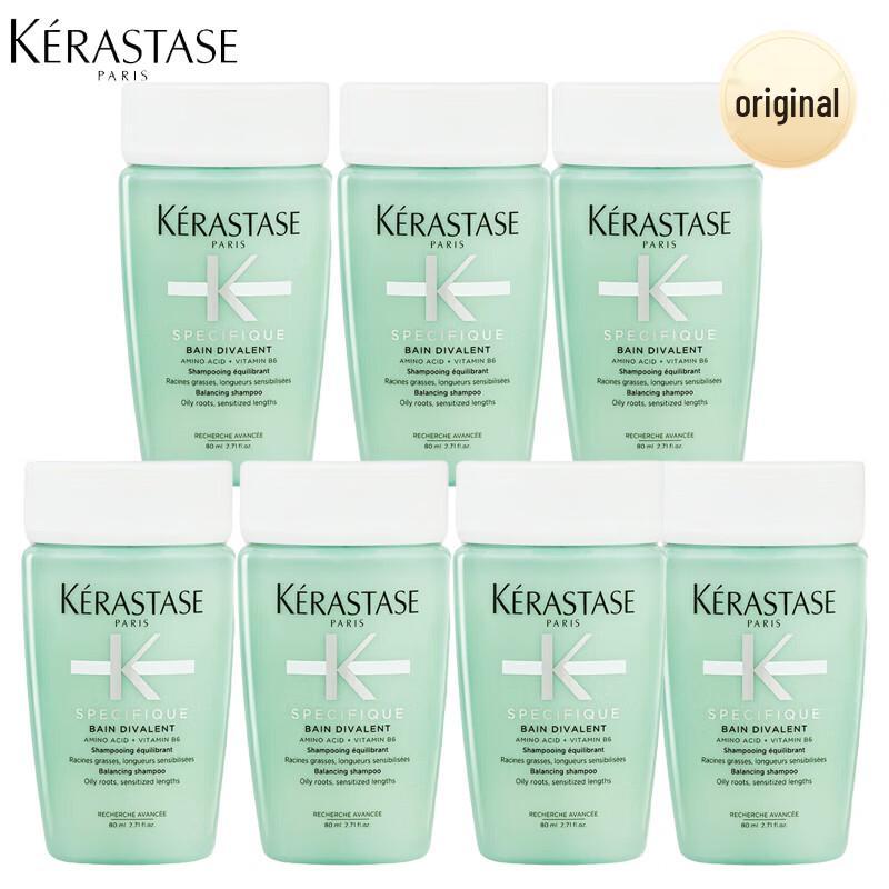 

Kérastase Dual Function Shampoo - Smooth & Voluminous (80ml 7-Pack)