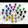 6Pcs Titanium Bolts M5x10 12mm Screw Bolt for Disc Brake Rotors Mountain Bike & Road Bike T25 Torx Head Bicycle Disc