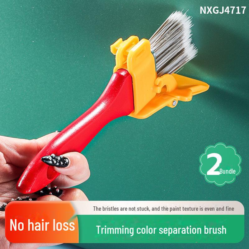 

Водонепроницаемая 8-дюймовая самоочищающаяся кисть для внутренних работ с деревянной ручкой и свиной щетиной