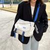 Women's Large Capacity Nylon Crossbody Bag Casual Waterproof Messenger Bag Adjustable Strap Students Shoulder Bag Daily Travel Outdoor Tote Bag