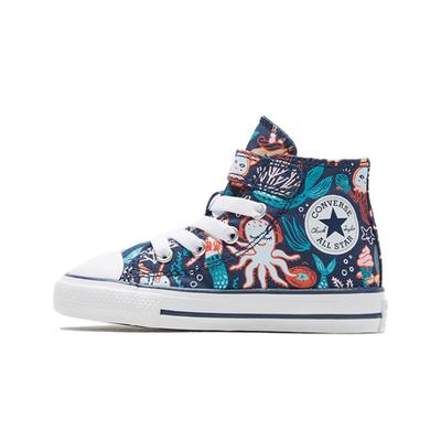 Chuck Taylor All Star Underwater Party High Top Toddler Shoes Blue Infant And Toddler