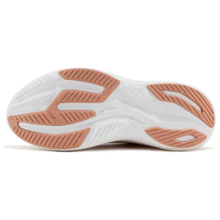SAUCONY Phoenix Inferno 2 Firebird Cushioning Slip Resistant Abrasion Resistant Low Top Running Shoes Unisex White Pink S18184-3