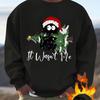 Christmas Day Casual Outings Men's Crew Neck Sweatshirt