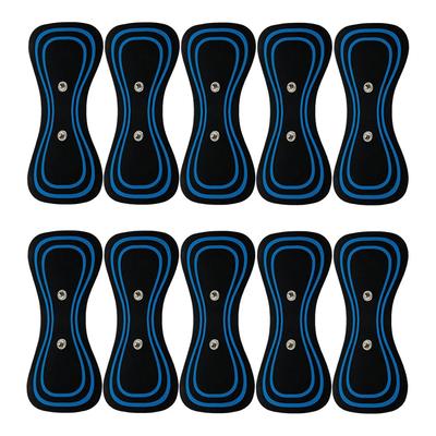 Mini Wiederverwendbare EMS Elektrode Pads für Elektrische Neck Muscle Stimulation Massager Zehn Pulse Cervical
