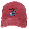 Dad Color Pure Hats Trendy Fashionable Women'S Hat Sun Visor Baseball Caps Nu Pogodi Well Just You Wait Cartoons Peaked Cap