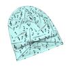 2D Flat Printing Flute Music Notes Stylish Adult Beanie for Layering with Fall Or Winter Outfits Brings Relaxed Charm To Streetwear Or Weekend Fashion