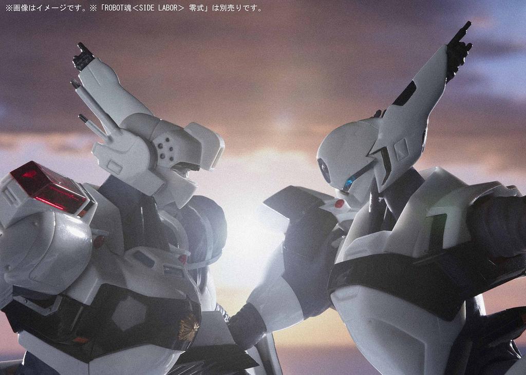 TAMASHII NATIONS ROBOT Spirits Mobile Police Patlabor Ingram Unit 1 Unit 2 Parts Set the 125mm ABS PVC Painted Movable Figure [SIDE LABOR] & (PATLABOR
