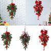 Christmas Upside Down Tree Christmas Decoration Home Decor Artificial Wreath for Home Office Fireplace Wall Indoor Outdoor