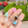 5/10pcs Small Drift Bottle Glass Jars Decoration DIY Containers Mini  Message Vials Ornament Cork Stopper Rainbow Wishing Bottle