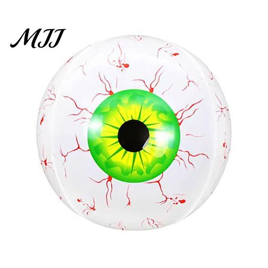 Halloween Eyeball Balloons Simulated Balloon, Horror Theme Party Decoration, Large Aluminum Creepy Event Ornaments Foil Spooky Eye for Indoor