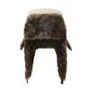 Men'S Warm Soldier Hat Winter Pilot Patrolman Earmuffs Polyester Fiber Warm  Ski Hat Windproof Cold Hats