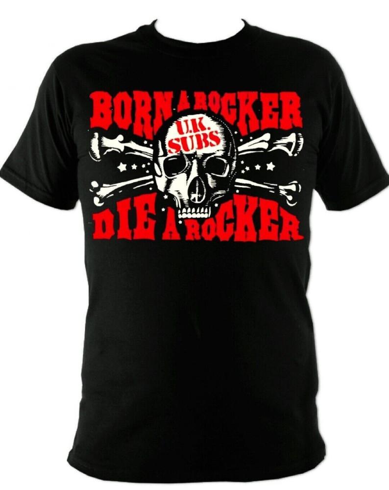 Футболка UK Subs Born a Rocker Унисекс XXXL