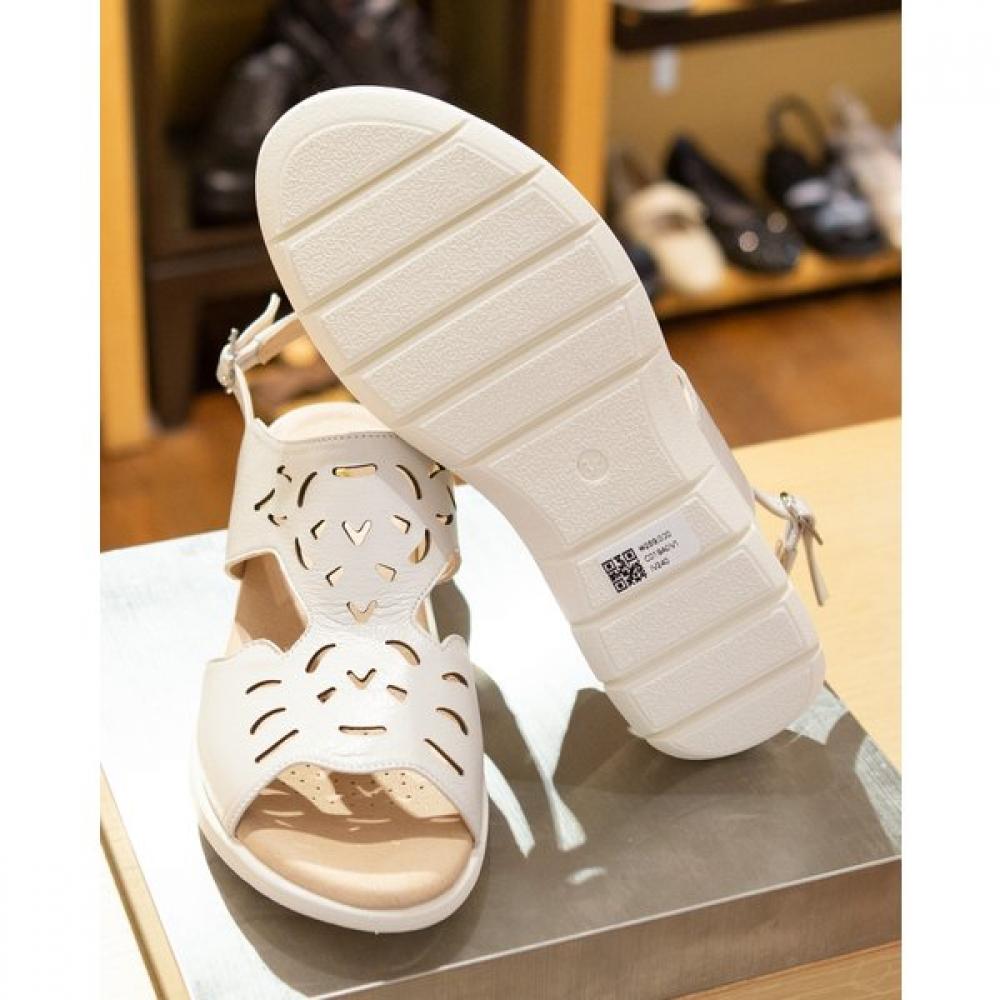 VAINER Women S Comfort SandalS Ivory C019a