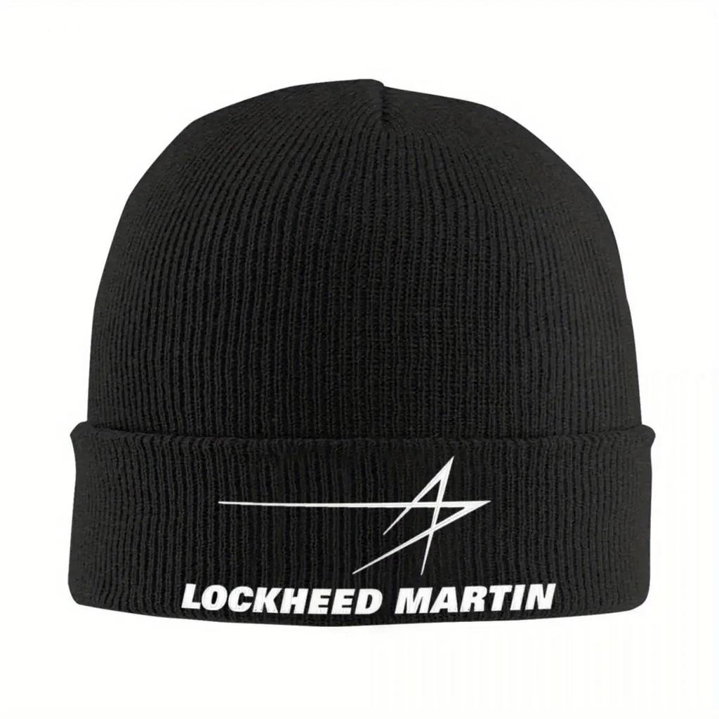 New Lockheed Knitted Hat Beanie Autumn Winter Hat Warm Street Cap Unisex Women