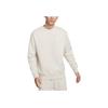 Nike Sportswear Club Fleece Pullover Long Sleeve Sweatshirt Men Sweatshirts White Light-Brown BV2663-104