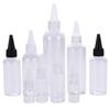 5-200ml Clear Pointed Tip Plastic Dropper Bottle