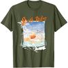 South Padre Island Texas Summer Vibe Sunset Palm Tree T-Shirt