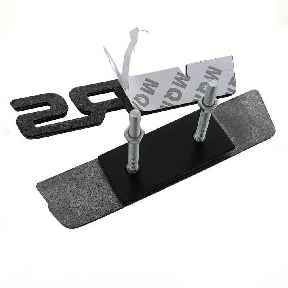 1Pc Metal VRS Logo Emblem VRS Letters Car Front Grille Rear Trunk Emblem Badge Sticker Accessories