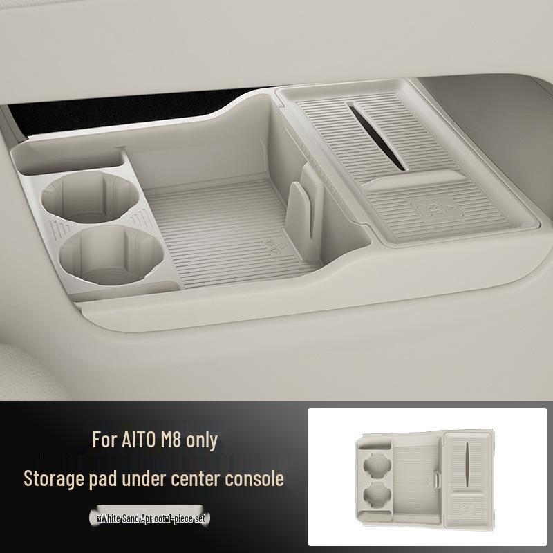 Dedicated Tissue & Storage Box for AITO M8 Center Console Standard